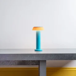 2024 SOWDEN Lampes-Lampe portable rechargeable - Bleu Orange - Sowden