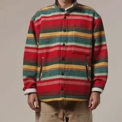 Homme Later Vestes-- Veste Inca - Rouge