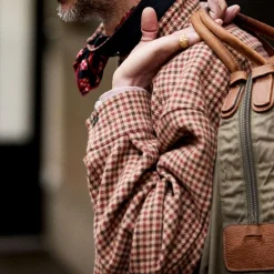 Homme Later Vestes-- Veste Sherlock - Marron