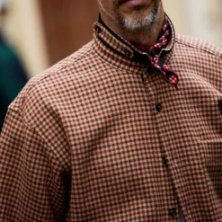 Homme Later Vestes-- Veste Sherlock - Marron