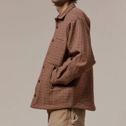 Homme Later Vestes-- Veste Sherlock - Marron