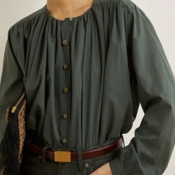 Femme Laurence Bras Chemises-- Chemise Calumet - Vert