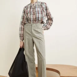 Femme Laurence Bras Chemises-- Chemise Poppy - Bordeaux