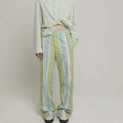 Femme Laurence Bras Pantalons-- Pantalon Souky - Bleu