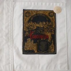 Femme NN07 Vestes|Vestes-Le Laboureur x NN. 07 x Merci - Veste Tréfle Coeur - Vert