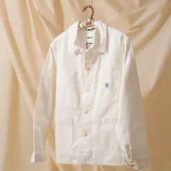 Femme NN07 Vestes|Vestes-Le Laboureur x NN. 07 x Merci - Veste Tréfle Coeur - Bleu