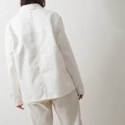 Femme NN07 Vestes|Vestes-Le Laboureur x NN. 07 x Merci - Veste Tréfle Coeur - Bleu