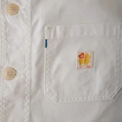 Femme NN07 Vestes|Vestes-Le Laboureur x NN. 07 x Merci - Veste Tréfle Coeur - Jaune