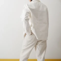 Femme NN07 Vestes|Vestes-Le Laboureur x NN. 07 x Merci - Veste Tréfle Coeur - Jaune