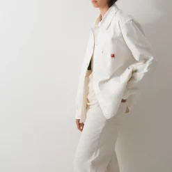 Femme NN07 Vestes|Vestes-Le Laboureur x NN. 07 x Merci - Veste Tréfle Coeur - Rouge