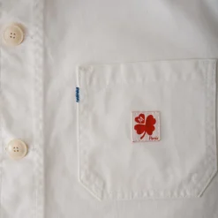 Femme NN07 Vestes|Vestes-Le Laboureur x NN. 07 x Merci - Veste Tréfle Coeur - Rouge