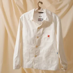 Femme NN07 Vestes|Vestes-Le Laboureur x NN. 07 x Merci - Veste Tréfle Coeur - Rouge