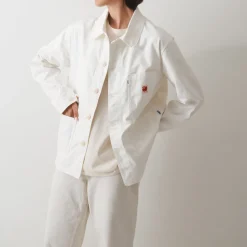 Femme NN07 Vestes|Vestes-Le Laboureur x NN. 07 x Merci - Veste Tréfle Coeur - Rouge