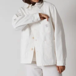 Femme NN07 Vestes|Vestes-Le Laboureur x NN. 07 x Merci - Veste Tréfle Coeur - Blanc
