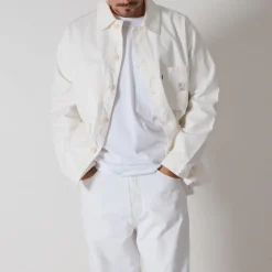 Femme NN07 Vestes|Vestes-Le Laboureur x NN. 07 x Merci - Veste Tréfle Coeur - Blanc