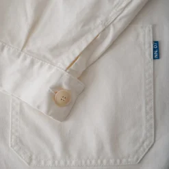 Femme NN07 Vestes|Vestes-Le Laboureur x NN. 07 x Merci - Veste Tréfle Coeur - Blanc