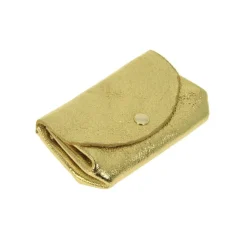 Femme Les Cleias Porte Monnaie|Porte Monnaie-Les Cléias - Porte-Monnaie Accordéon - Doré