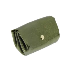 Femme Les Cleias Porte Monnaie|Porte Monnaie-Les Cléias - Porte-Monnaie Accordéon - Kaki