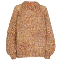 Femme Les Tricots D'o Mailles-Les Tricots D'o - Pull Col rond - Camel