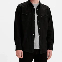 Homme Levis Chemises-- Chemise Barstow - Noir