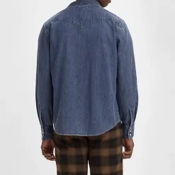 Homme Levis Chemises-Levi's - Chemise Bartsow Western - Indigo