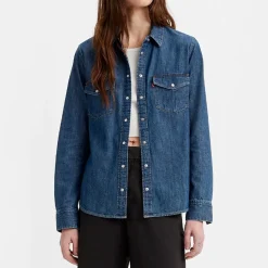 Femme Levi's Chemises-Levi's - Chemise Western Iconic - Air Space