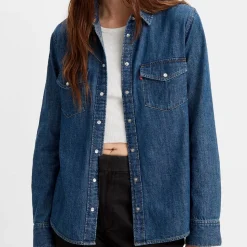 Femme Levi's Chemises-Levi's - Chemise Western Iconic - Air Space