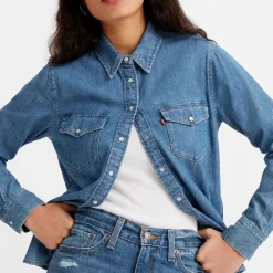 Femme Levi's Chemises-Levi's - Chemise Western Iconic - Going Steady