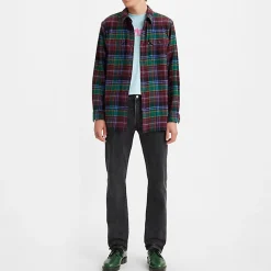 Homme Levis Jeans-Levi's - Jeans 501 - Anthracite