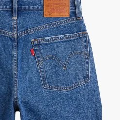 Femme LEVIS Jeans-Levi's - Jeans 501 Crop - Bleu