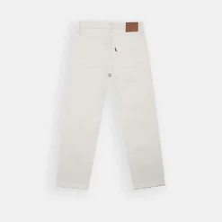 Femme LEVIS Jeans-Levi's - Jeans 501 Crop - Ecru