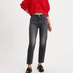 Femme Levi's Jeans-Levi's - Jeans 501 Crop - Noir