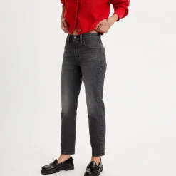 Femme Levi's Jeans-Levi's - Jeans 501 Crop - Noir