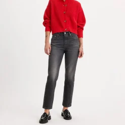 Femme Levi's Jeans-Levi's - Jeans 501 Crop - Noir