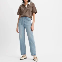 Femme Levi's Jeans-Levi's - Jeans Ribcage Straight Ankle - Let'S Share