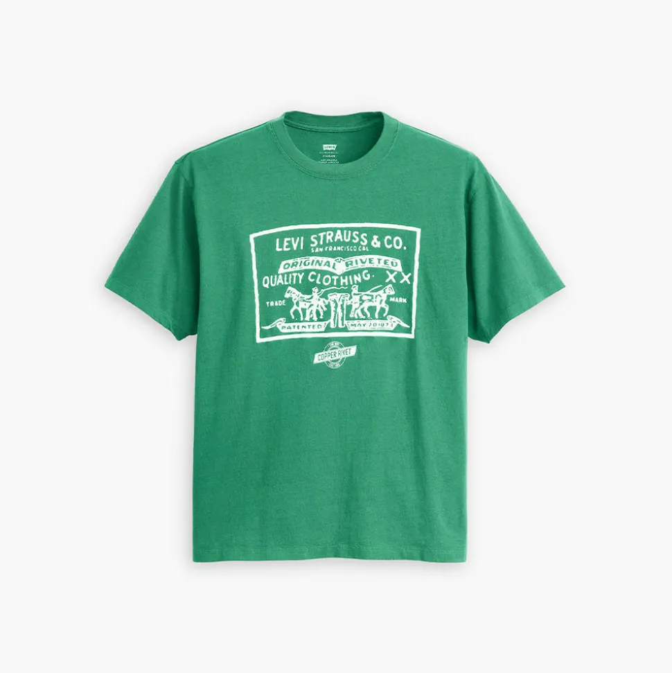 Femme Levi's T-shirts-Levi's - T-Shirt Vintage - Vert