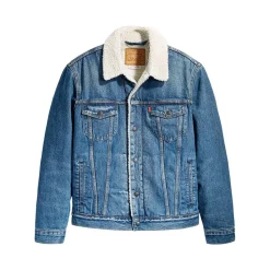 Femme Levi's Vestes-Levi's - Veste Tucker Sherpa - Fable