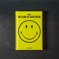 1635 ASSOULINE Livres-Livre - Smiley, 50 years of good news - Assouline