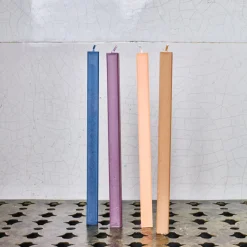 208 HAY Bougies & Parfums D'intérieur-Lot 4 bougie Carré - Dark