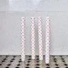 1339 AFROART Bougies & Parfums D'intérieur-Lot de chandelles à pois - Rouge