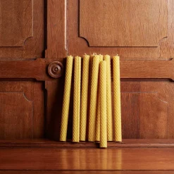 992 APIS CERA Bougies & Parfums D'intérieur|Accessoirisez Votre Intérieur-Lot de Chandelles Lucienne - Jaune