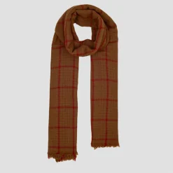 Femme LOVAT u0026 GREEN Foulards & Echarpes-Lovat & Green - Echarpe Sorolla - Rouge