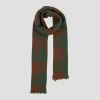 Femme LOVAT u0026 GREEN Foulards & Echarpes-Lovat & Green - Echarpe Hockney - Vert