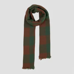 Femme LOVAT u0026 GREEN Foulards & Echarpes-Lovat & Green - Echarpe Hockney - Vert
