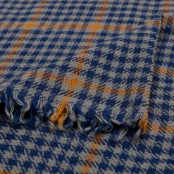 Femme LOVAT u0026 GREEN Foulards & Echarpes-Lovat & Green - Echarpe Sorolla - Marine