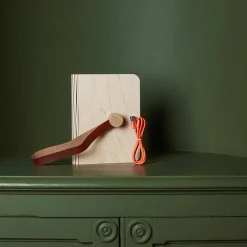 348 HELLOLUMIO Lampes-Lumio - Blanc et bois