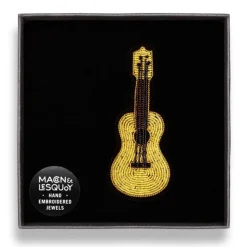 Femme MACON & LESQUOY Pin's|Pin's-Macon & Lesquoy - Broche - Guitare