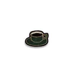 Femme MACON & LESQUOY Pin's|Pin's-Macon & Lesquoy - Broche - Tasse de cafe