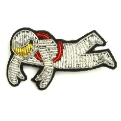 Femme MACON & LESQUOY Pin's|Pin's-Macon & Lesquoy - Broche - Cosmonaute