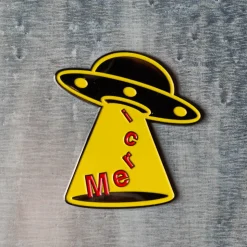 2213 HEYANG Les Accessoires Merci|L'esprit Merci-Magnet en métal Merci UFO - Merci